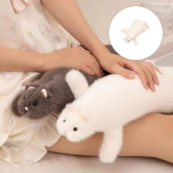 SRA Realista Furão Bonecas De Pelúcia Animal Grande Brinquedo Peludo Abraço Para Aniversário Presentes De Natal