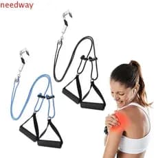 Polia De Exercício De Ombro NEEDWAYB , Treinador De Exercícios Durável Sobre A Porta , Exercitador De Braço Traseiro