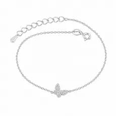 Pulseira Borboleta Prata 925 Pura Legítima