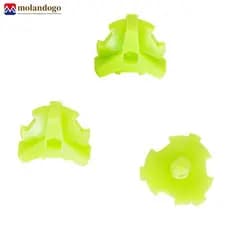 Mandogo 3 Pçs Universal Capacete Da Motocicleta Viseira Parafusos Acessórios Parafuso Plástico D3X9