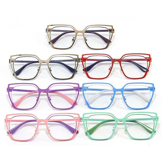 VisãoPerfeita
óculos feminino 
Moldura
Óculos TR90
Óculos Metal
oculos de feminino
óculos ante luz azul
óculos fashion