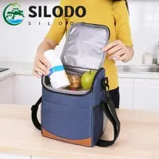 Sacos Térmicos Isolados SILODO , Saco Portátil De Geladeira De Gelo De Grande Capacidade , Caixa Térmica De Alimentos De