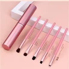 kit pincel maquiagem profissional pincel maquiagem 5 conjunto de pincéis de sombra pincel de maquiagem delineador detalh