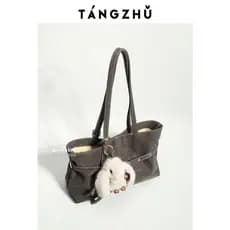 Bolsa bolsa feminina T Tang Zhu Retro saco de grande capacidade feminino 2026 novo estilo verão moda um ombro axilas sac