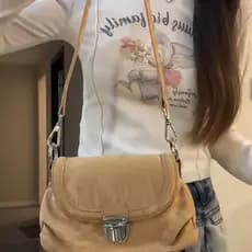 bolsa femenina Bolsa 2023 novo estilo bolsa feminina nicho Design francês axilas saco 2 alça de ombro Retro grande bloqu