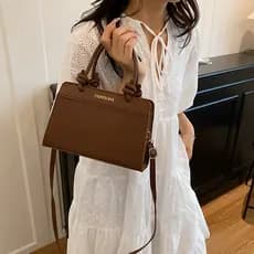 bolsa transversal feminino Bolsa Coreano Casual bolsa feminina 2026 novo estilo moda textura saco do mensageiro costura