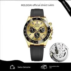 relogio masculino Panda Di relógio masculino calendário relógio de pulso luminoso relógio mecânico oco masculino à prova