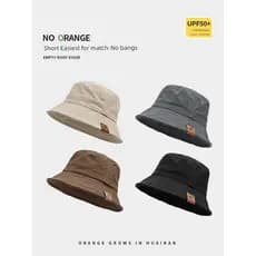 bone feminino boné 2026 novo estilo balde chapéu feminino verão ao ar livre chapéu de sol guarda-sol chapéu de aba curt