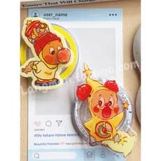 griptok magsafe magsafe popsocket Bonito dos desenhos animados despertador Starman telefone móvel magnético Airbag titul