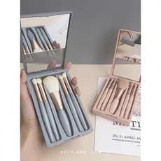 kit pincel maquiagem pincel maquiagem Cheng Shian recomendado Cangzhou Morandi cor conjunto de pincéis de maquiagem pequ