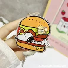 magsafe popsocket griptok magsafe Japonês Coreano INS Estilo Desenho Animado Bonito Snoopy Burger Criativo Rotativo Desc