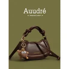 bolsa transversal feminino bolsa feminina Auudre estilo ocidental outono inverno textura bolsa mensageiro portátil