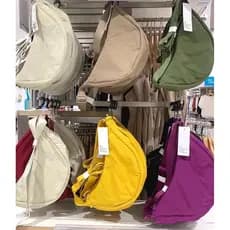 bolsa feminina Bolsa Bolsa de ombro japonesa única leve ajustável para homens e mulheres