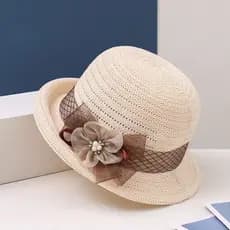boné boné feminino Chapéu senhoras chapéu de sol novo estilo moda Curling topo chapéu moda balde chapéu bacia chapéu d