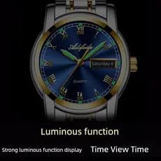 relogio masculino 2025 novo estilo relógio mecânico automático nicho masculino versão coreana simples pulseira de aço in