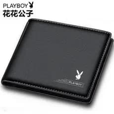 carteira masculina carteira masculina com ziper Carteira Playboy Genuína Masculina Curta Carteira Juvenil de Negócios Ca
