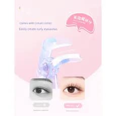 Allsmile grande angular pente de dente modelador de cílios Curling estilo de longa duração portátil meninas parcial sem