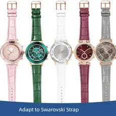 relogio feminino luxo relogio feminino pequeno Adequado para pulseira de relógio Swarovski pulseira de couro feminina Sw