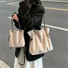 bolsa feminina bolsa femenina Sensação solta grande capacidade 2026 novo estilo primavera verão couro macio ombro mensag