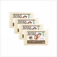 Kit Com 4 Travesseiros NASA Viscoélastico Antialérgico Super Macio Confortável