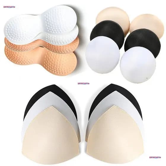 5 Pares de Almofadas de Esponja em Forma de U para Seios DELR