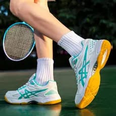 Verão novo estilo tênis masculino sola de tendão antiderrapante sapatos de Badminton respirável profissional sapatos de