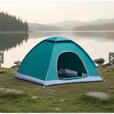 Barraca De Camping Automática 2-3 Pessoas Impermeável Resistente À Chuva Tenda Ao Ar Livre
