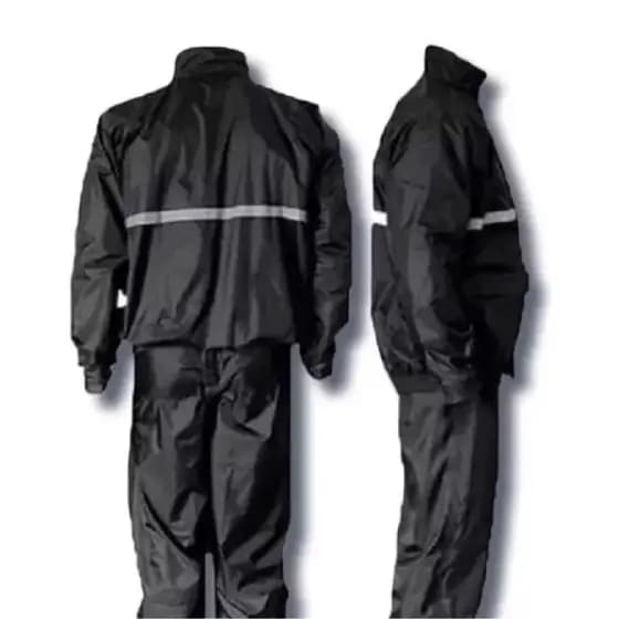 Capa De Chuva Motoqueiro Conjunto Impermeável Com Faixa Refletiva Calça Jaqueta Para Motoboy