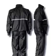 Capa De Chuva Motoqueiro Conjunto Impermeável Com Faixa Refletiva Calça Jaqueta Para Motoboy