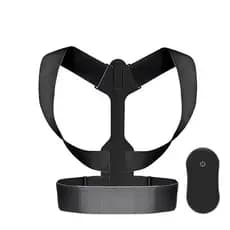 Corretor Postural LCD Vibratório Ajustável Invisível Suporte Coluna Anti-Corcunda Unissex