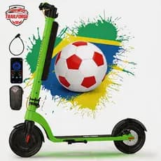 Patinete Elétrico Adulto Trailforge X8 600W - Bateria 36V 12.8Ah Removível, Pneu 10", 35km/h, IP56 e App