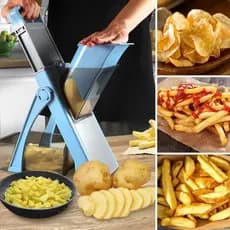 5 em 1 Fatiador Ralador Cortador De Legumes Funções Multifuncional Verduras Frutas batata Chopper