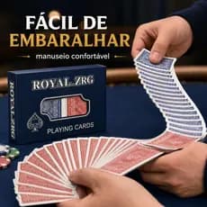 2 Peças A Prova D'agua Poker Truco Cartas Jogos Para Várias Ocasiões De Festa Baralhos Jogar Profissional Alta