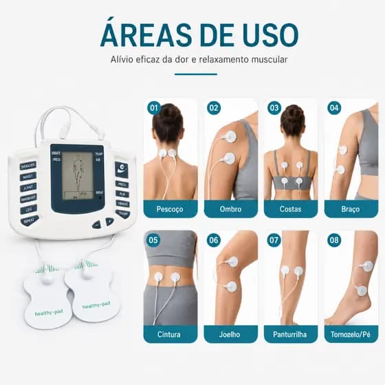 massagem com o massageador Níveis de Intensidade Bivolt massageador de meridianos massageador muscular massageador corpo
