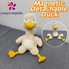 YONGWANG Bicho De Pelúcia Divertido , Brinquedos De Pato Destacáveis Engraçados , Enfeites Macios , Boneca