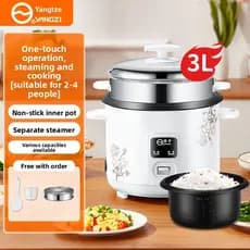 Panela elétrica de arroz doméstica de grande capacidade com forro antiaderente para cozinhar panela de arroz