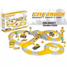 Desmontagem veículo de engenharia educacional bloco de construção ferroviário carro brinquedo meninos meninas carro ferr