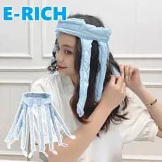 ERICH1 Encrespadores De Cabelo Sem Calor , Rolos Noturnos DIY Para Dormir , Faixa De Cabeça Flexível E Macia