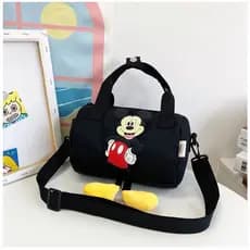 Bolsa Tiracolo/De Ombro Versátil Casual De Desenho Do Mickey