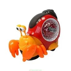 SRA Brinquedo De Caranguejo Elétrico Para Crianças , Aprendizagem Com Luz LED Colorida , Efeitos Sonoros Evitar Obstácul