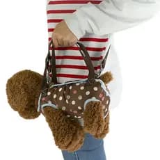 Mochila Para Cães De Estimação Gatos Viagem Ao Ar Livre Perna Respirável Saco De Mão Fora Do Ombro