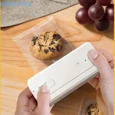 Vedação De Saco De Lanche ANTIONEHA | Carregamento USB 2 Em 1 Selador Embalagem De Alimentos ,