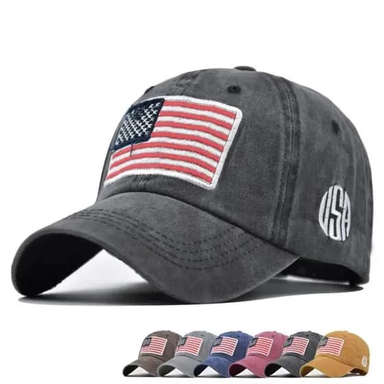 Fashion Cotton Men Women Tactical Army Military Baseball Cap Usa American Flag Outdoor Unisex Hip Hop Hats For Runing