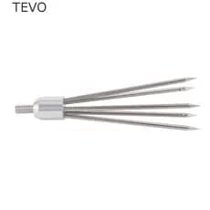 Farpas Afiadas De Aço Inoxidável TEVO 5 Pinos