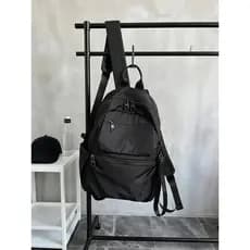 Mochila Multi-bolso mochila de viagem conveniente pequena mochila das mulheres dos homens Commuter High-end Oxford pano