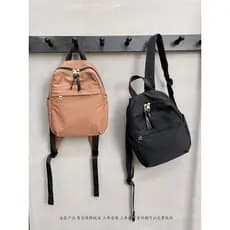Mochila leve de viagem Hong Kong contador 2026 novo estilo de alto valor mochila Casual feminina bolsa escolar dobrável