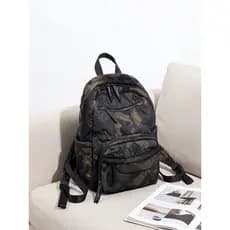 Camuflagem mochila das mulheres dos homens leve à prova dwaterproof água grande capacidade lazer viagem mochila moda na