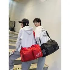 Bolsa de viagem de curta distância masculina Super grande capacidade bolsa de bagagem de mão viagem de negócios leve bol
