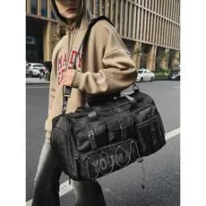 Saco de viagem grande capacidade saco de ginásio feminino saco de treinamento esportivo multifuncional portátil mochila