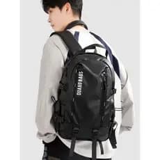 Grande capacidade mochila da motocicleta dos homens esportes ao ar livre montanhismo mochila feminina Commuter saco de v